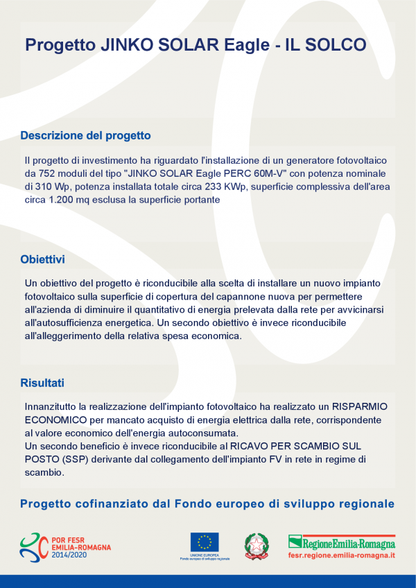 IL SOLCO - Poster editabile
